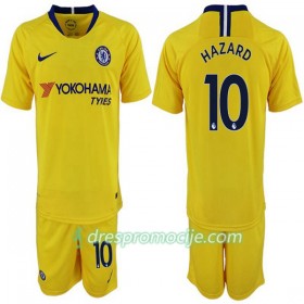 Chelsea Dres Hazard 10 Dječji Gostujući 2018/19 Kratkih Rukava
